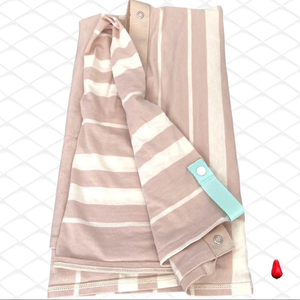 Lululemon Vinyasa Scarf Wrap Top One Size Cream - Picture 9 of 15